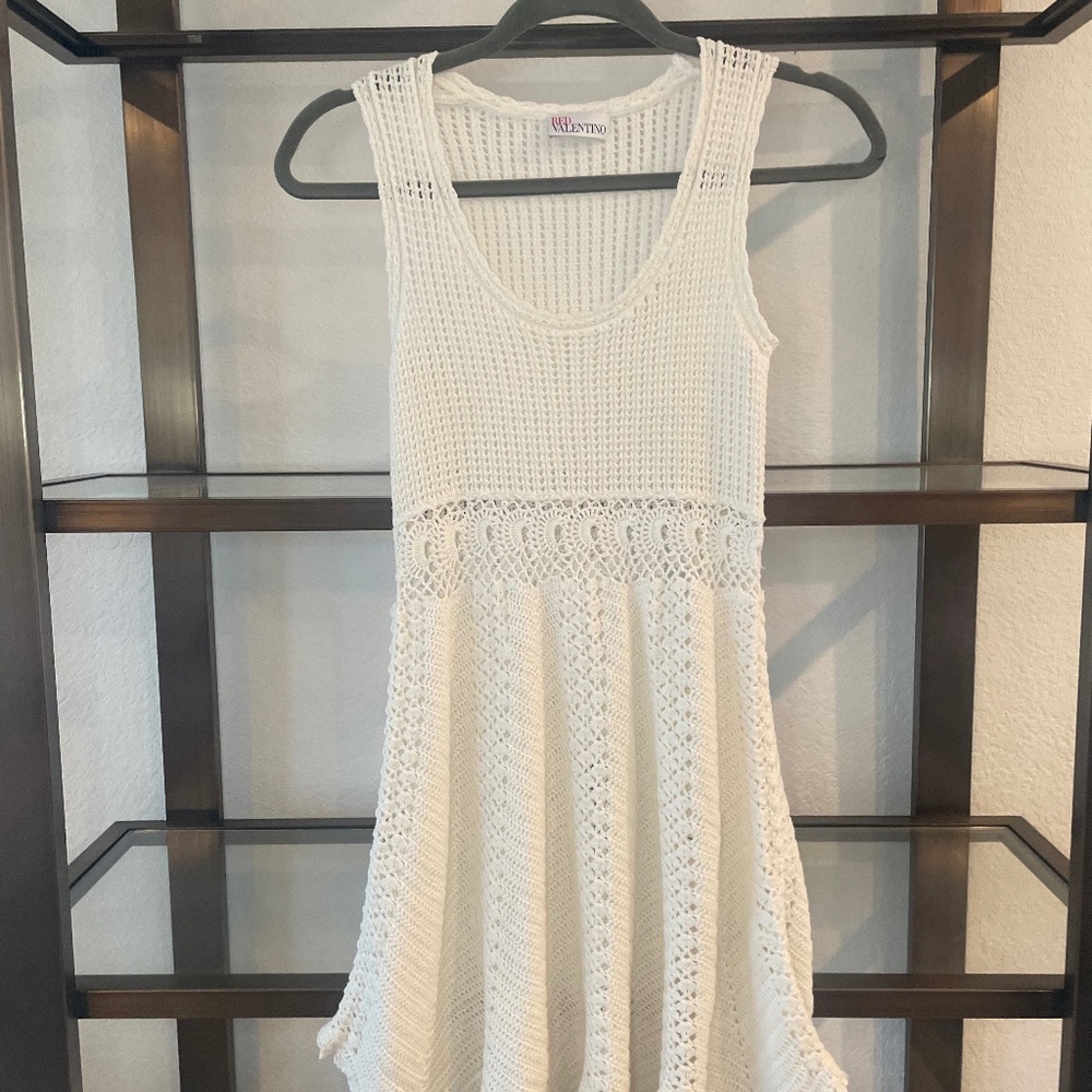 RED Valentino Crochet dress